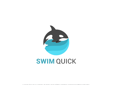 Orca whale logo design brand identity branding design graphic design illustration logo logo design logodesign vector