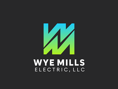 WM electric logo brand identity branding design graphic design illustration logo logo design logodesign ui vector wm wm electric wm electric logo wm logo
