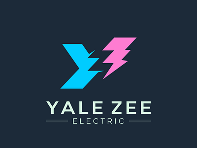 YZ electric logo brand identity branding design graphic design illustration logo logo design logodesign ui vector yz yz electric logo yz logo