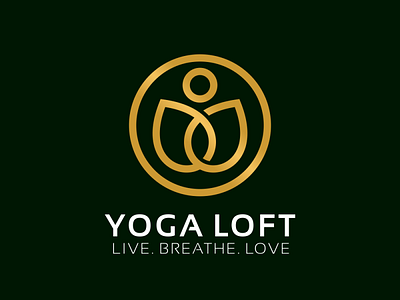 yoga logo brand identity branding design graphic design illustration logo logo design logodesign ui vector yoga yoga logo