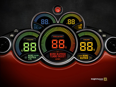 Brighthouse Heads Up Display interactive web