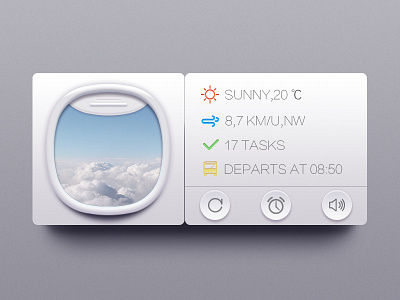 Air Weather air icon reality ui weather white window