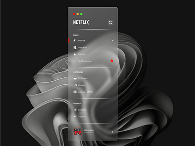 Netflix Widget Remake