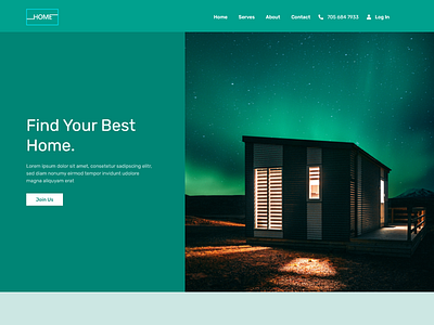 Home landing page app design illustrator landing page design typography ui ux website