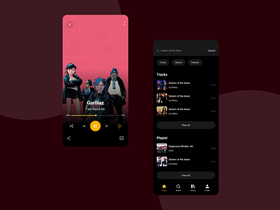 Music app app design music music app play song ui ui designe