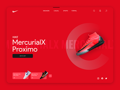 NIKE Landing page app branding clean color design figma graphic design inspiration interface landing minimal page pallet redesign typo typography ui ux web website