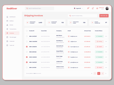 Invoicing Dashboard Design app app design branding business invoice dashboard dashboard design design illustration invoice invoicing invoicing dashboard landing page login logo ui uiux user interface design vector website design