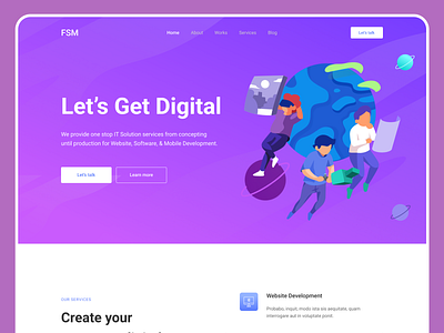 Digital Marketing Landing Page