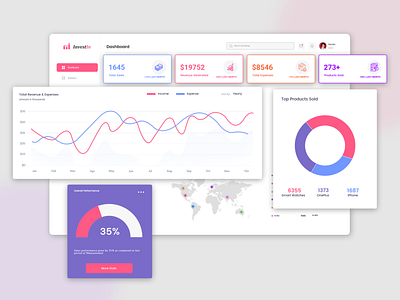 Admin Dashboard UI Design