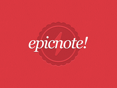 epicnote! logo