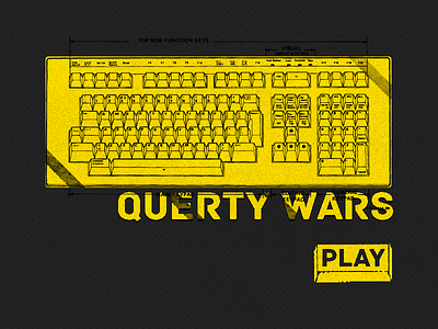 Game Menu Idea game keyboard menu qwerty ui yellow