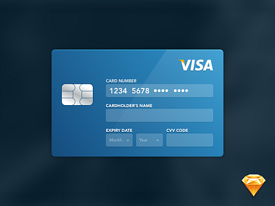 Daily UI challenge #002 - Credit Card Checkout card creditcard dailyui form ui