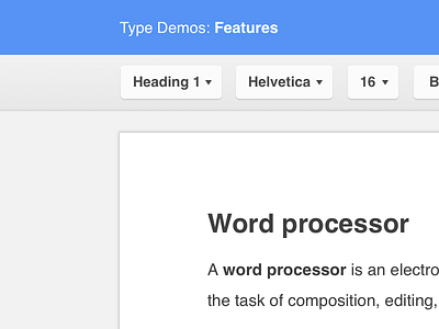 Clean Google Docs UI