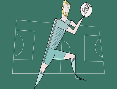 David de Gea caricaturas caricatures character design character illustration david de gea deportes design football futbol illustration illustration design ilustraciones ilustrador ilustradora manchester united player procreate app sport