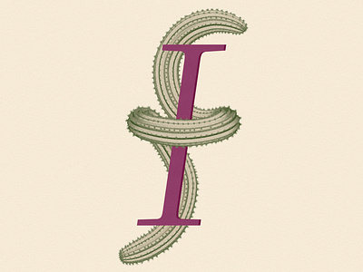 Intoflora 3d art branding cinema4d dribbbleweeklywarmup illustration logo minimal monogram monogram logo typography