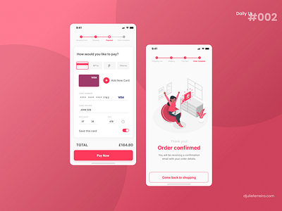 Credit Card Checkout | DAILY UI 002