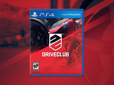 PS4 Game box cars driveclub gamer ps4