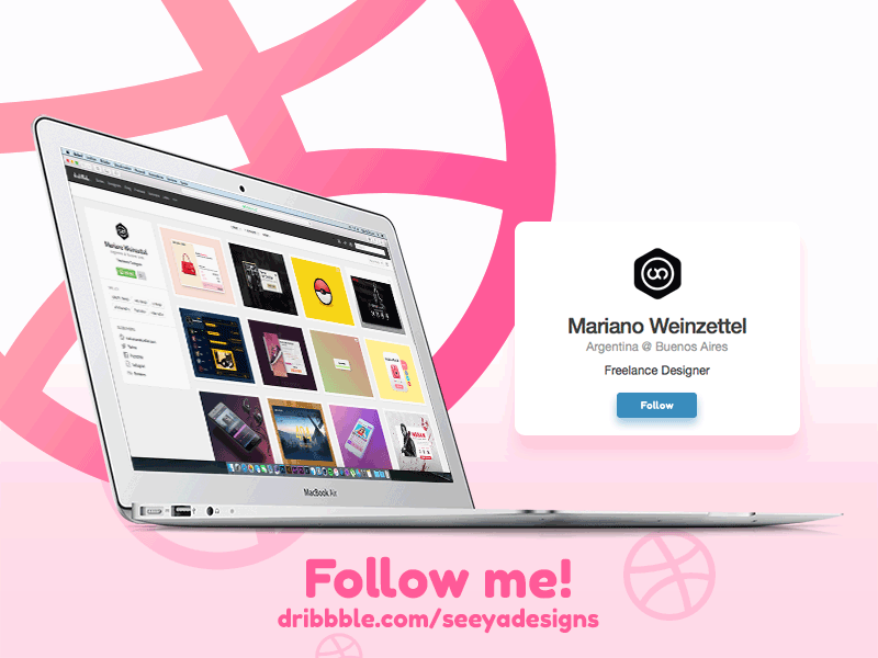 Hey You! dribbble followme gogo! now