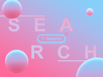 #DailyUi: #022 Search 022 dailyui pink search uiux