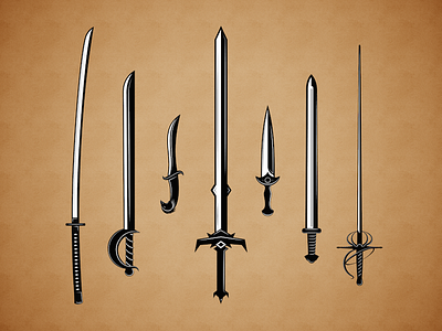 Swords illustration sword vector