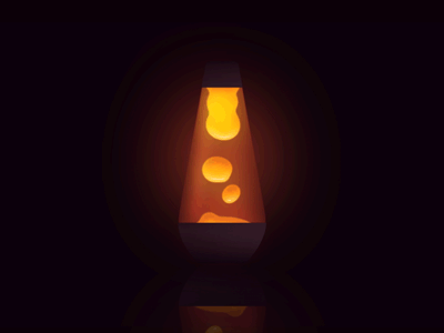 it's a lava lamp