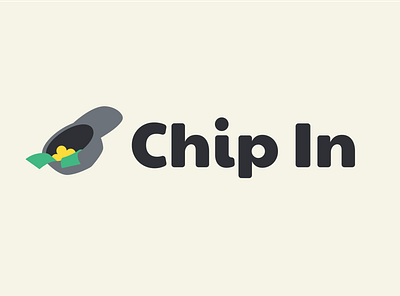 Chip In branding concepts branding design graphic design icon illustration layout logo mobile app