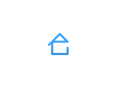 "E-house" logo concept