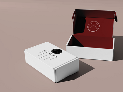 Dlone--box mock up