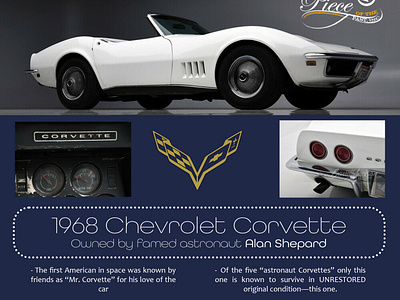 Auction Brochure for Classic Corvette