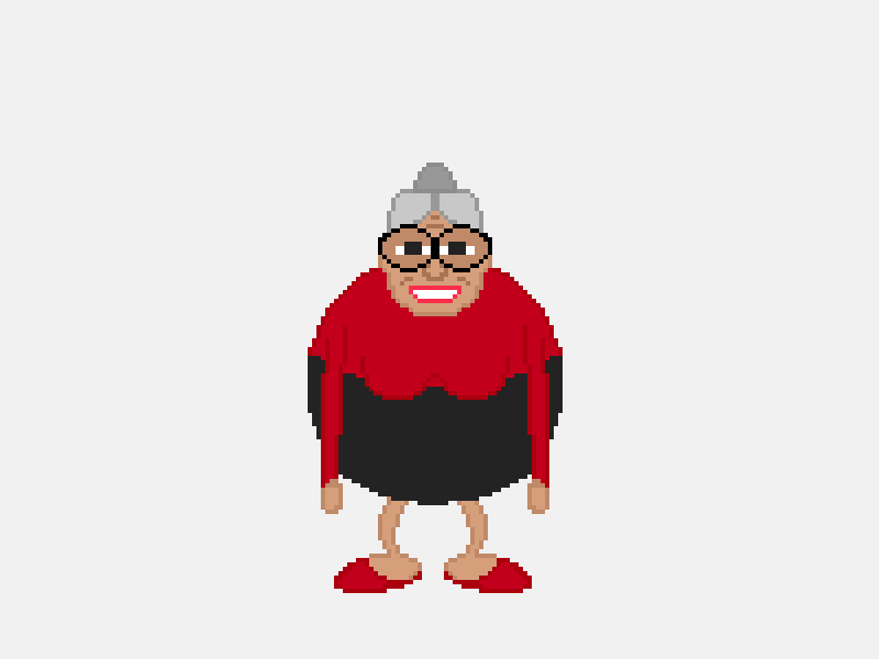 GrandMAD animacion animation design draw fun illustration ilustración markferrari pixelart pixelartist