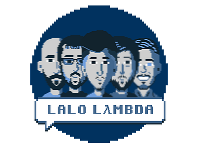 Lalo Lambda Season 2 - Logo 8bit game illustration ilustracion logo pixel pixelart pixelartist podcast stream twitch videogame