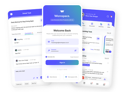 Task Manangement - Redesign Worxspace App