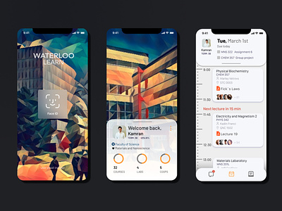 Wateloo Learn app mobile student