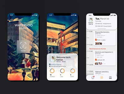 Wateloo Learn app mobile student