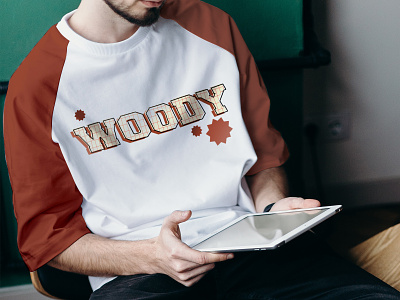 Woody Tee apparel clothes disney graphic design lettering mockup pattern pixar pixar art toystory tshirt tshirtdesign typography
