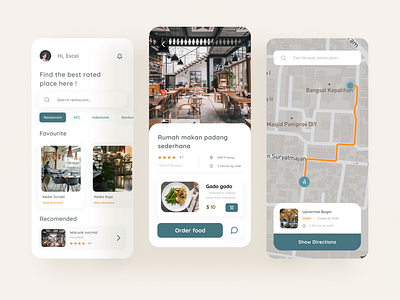 Restaurant finder app