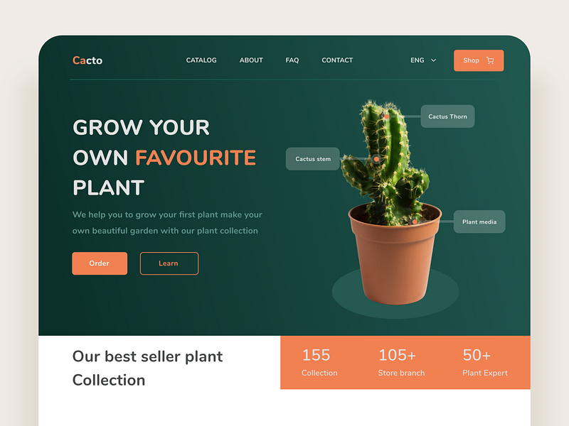 Plant Website designs, themes, templates and downloadable graphic ...