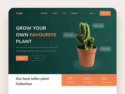 Plant Store Landing Page