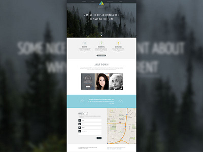 Home Page branding homepage web design website