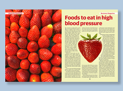 Business Magazine Design cover design design editorial editorial design magazine magazine cover magazine design magazine layout design newspaper