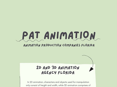 animation production companies florida animated explainer video miami