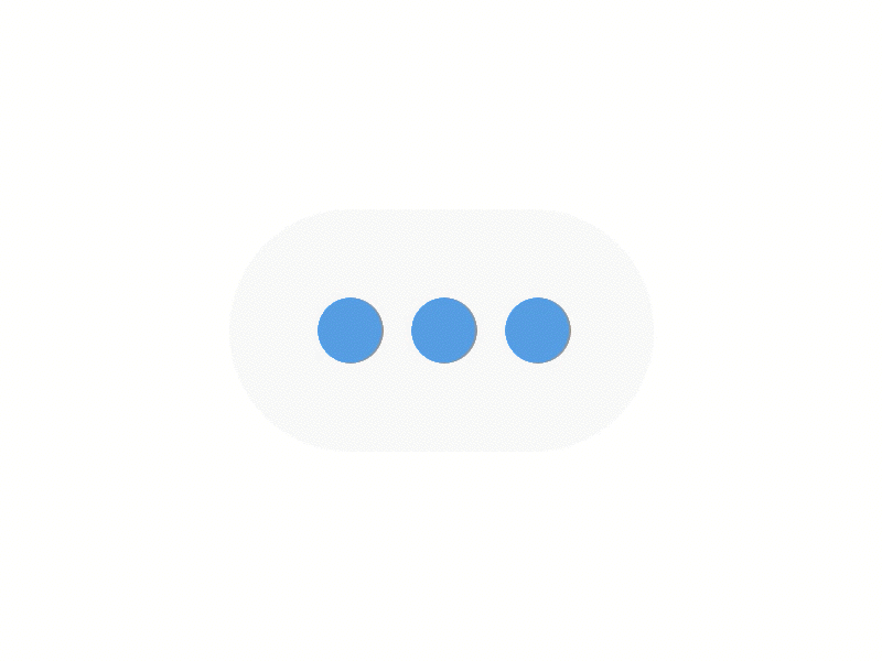 Typing Status animation chat chatting emojis messenger principle typing