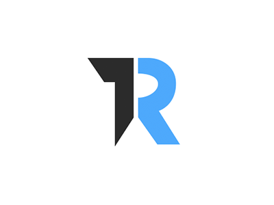 The Revuer logo minimal review revuer sleek