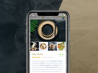 Restaurant Booking App agency animation booking clean food ios iphone minimal punch xcode