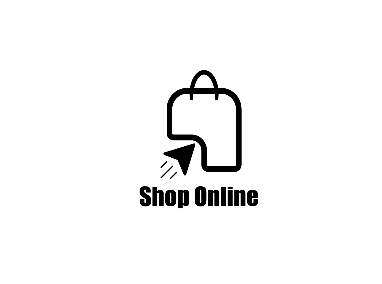 Online Shop Logo by Baetiger Art on Dribbble