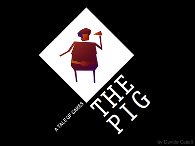 The Pig, A Tale Of Cakes character noir