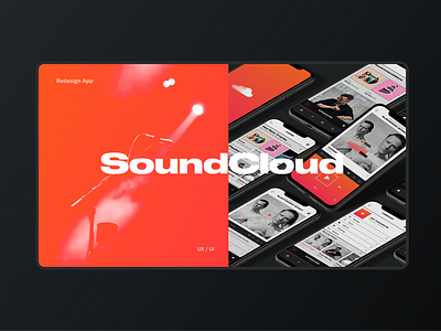 SoundCloud Redesign Mobile App UX/UI – 01