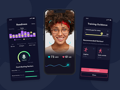 Biomarker product for health&fitness apps - ux/ui