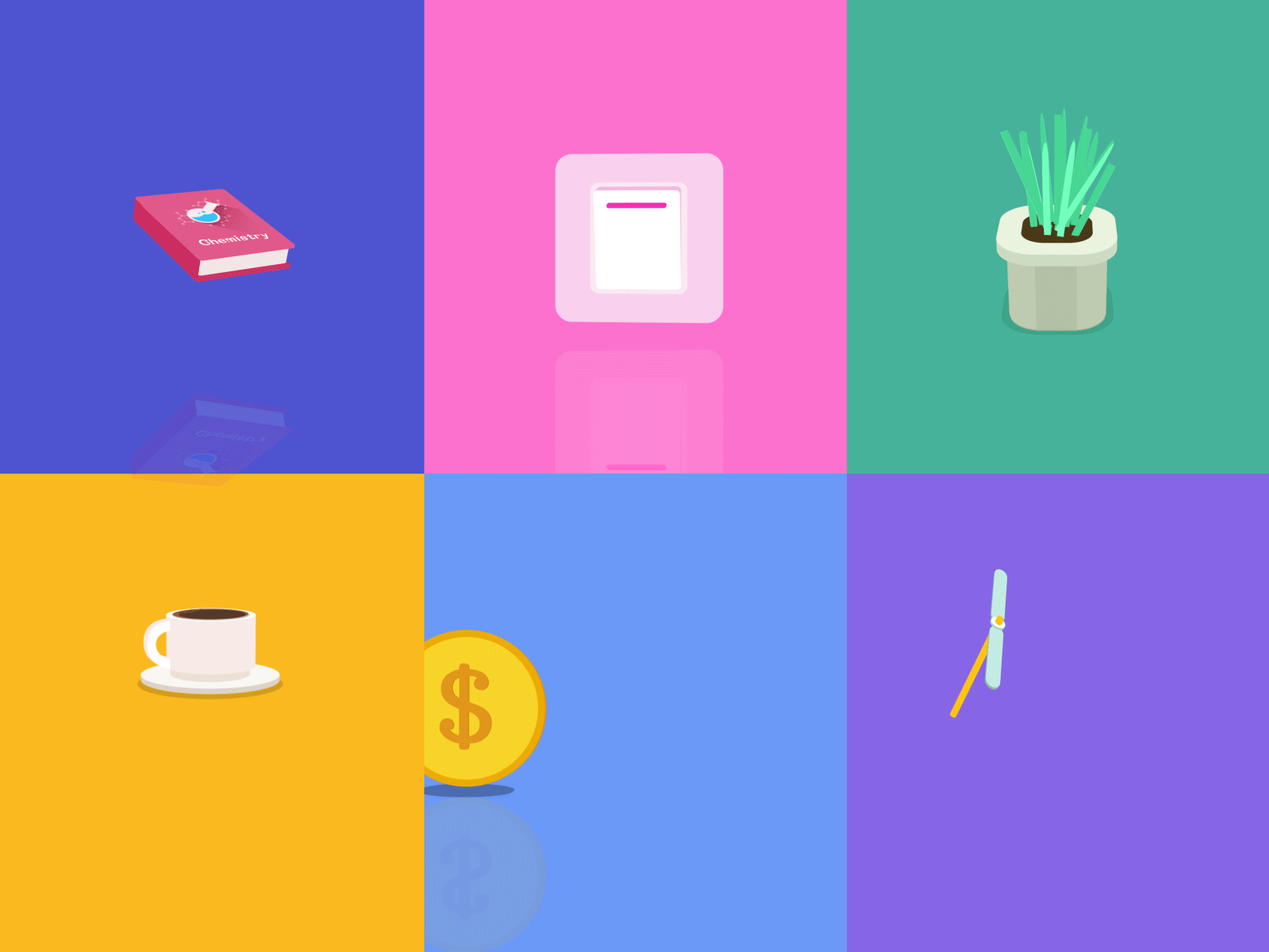 3D Animation Icons by Yingfang Xie on Dribbble