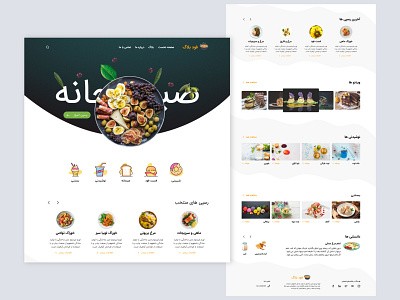 Food Blog Design